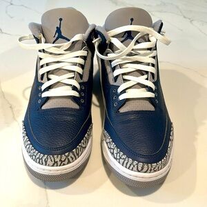 Men’s size 11 Jordan 3 Retro “Georgetown”